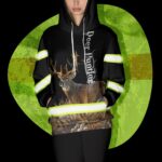 Hi Vis Hoodie Reflective Deer Hunter Hunting Outdoor Safety For Hunters, Hunting Lovers