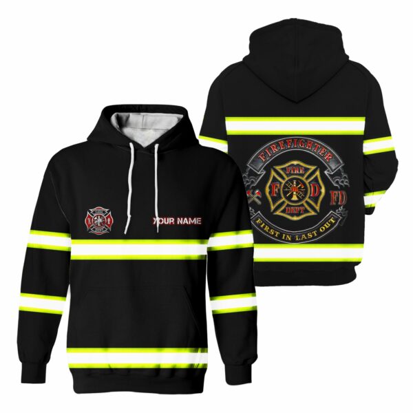 Custom discount firefighter hoodies