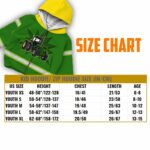 Hi Vis Kid Zip Hoodie Reflective Farmer Tractor Custom Name Safety Workwear