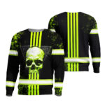 hi-vis-long-sleeve-shirts-reflective-green-skull-safety-for-motorcycle-main