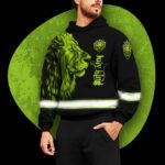 Hi Vis Hoodie Reflective Lion July King Safety Workwear