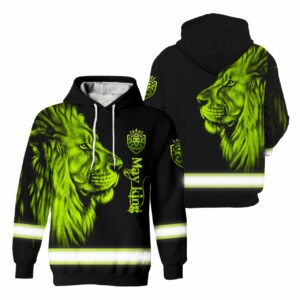 Hi Vis Hoodie Reflective Lion May King Safety Workwear