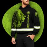 Hi Vis Hoodie Reflective Lion September King Safety Workwear