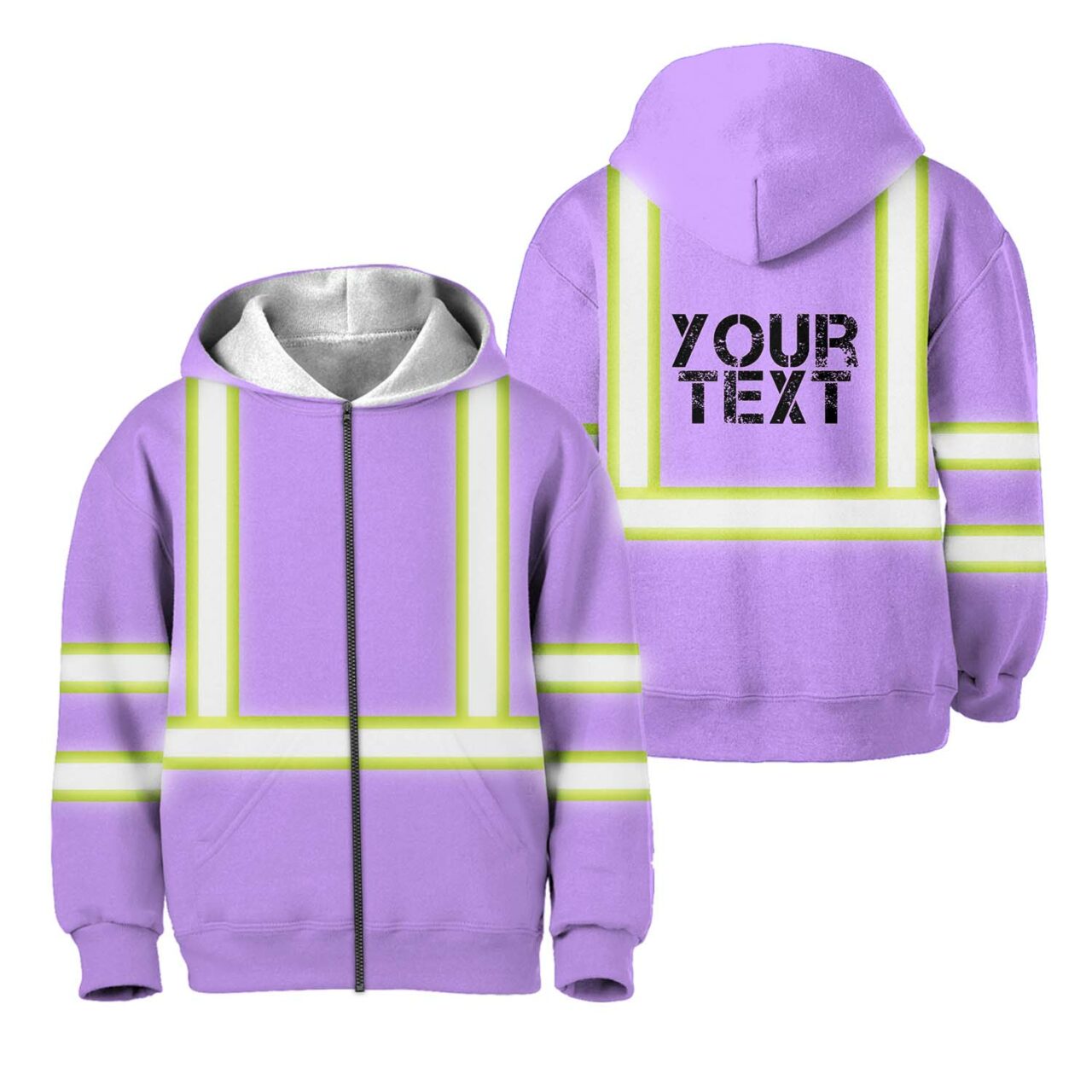 Custom lavender online hoodie