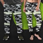 Hi Vis Reflective Camo Custom Name Sweatpants Safety Workwear