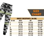 Hi Vis Reflective Camo Custom Name Sweatpants Safety Workwear