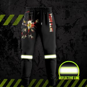 Hi Vis Reflective Eagle Custom Name Sweatpants Safety Workwear