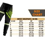 Hi Vis Reflective Flag Green Custom Name Sweatpants Safety Workwear