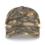 Hi Vis Reflective Hunting Camo Custom Name Cap Safety Workwear For Hunter, Hunting Lover
