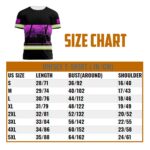 Hi Vis Shirt Reflective Construction Site Violet Custom Name Safety Workwear For Workers, Patriotic, Veteran, Military