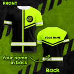 hi-vis-shirt-uniform-reflective-black-green-neon-custom-name-and-logo-uniform-custom