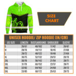 Hi Vis Hoodie Reflective Tapes Green Turtle Hawaiian Custom Name Safety Workwear For Workers, Runners, Cyclists, Patriotic