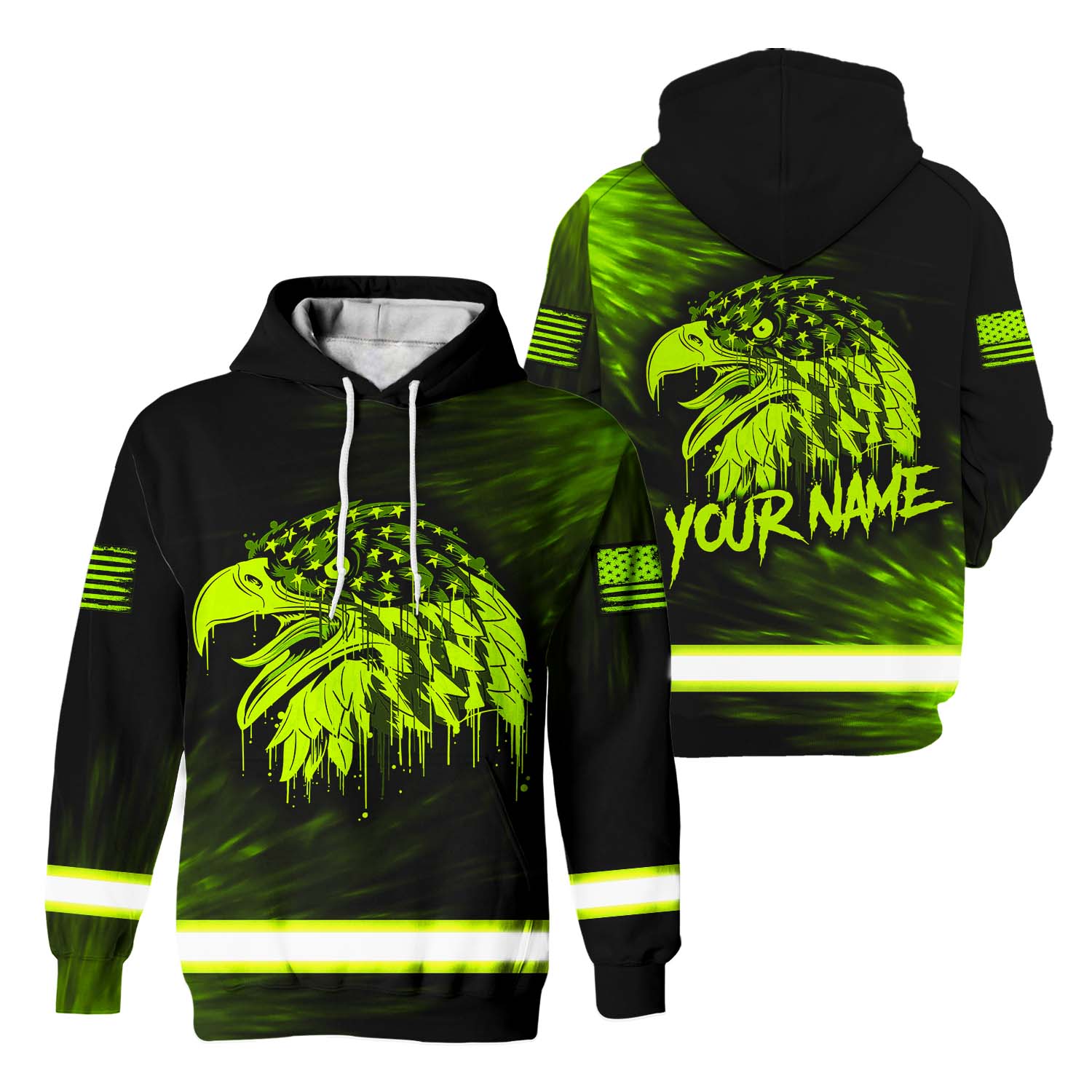 Green Eagle Hoodie 