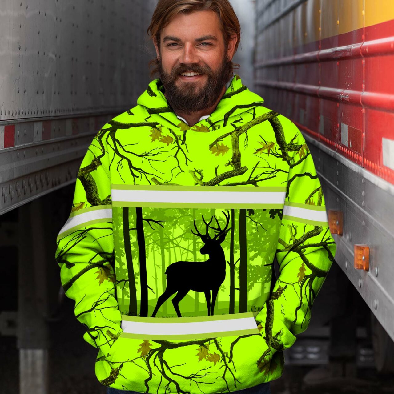 Hunter reflective clearance jacket