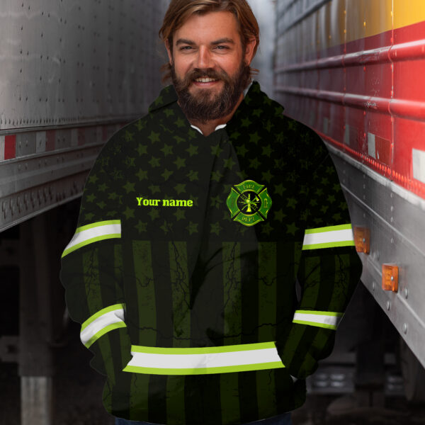 Hi Vis Long Sleeve Shirts Reflective Green USA Eagle Safety For