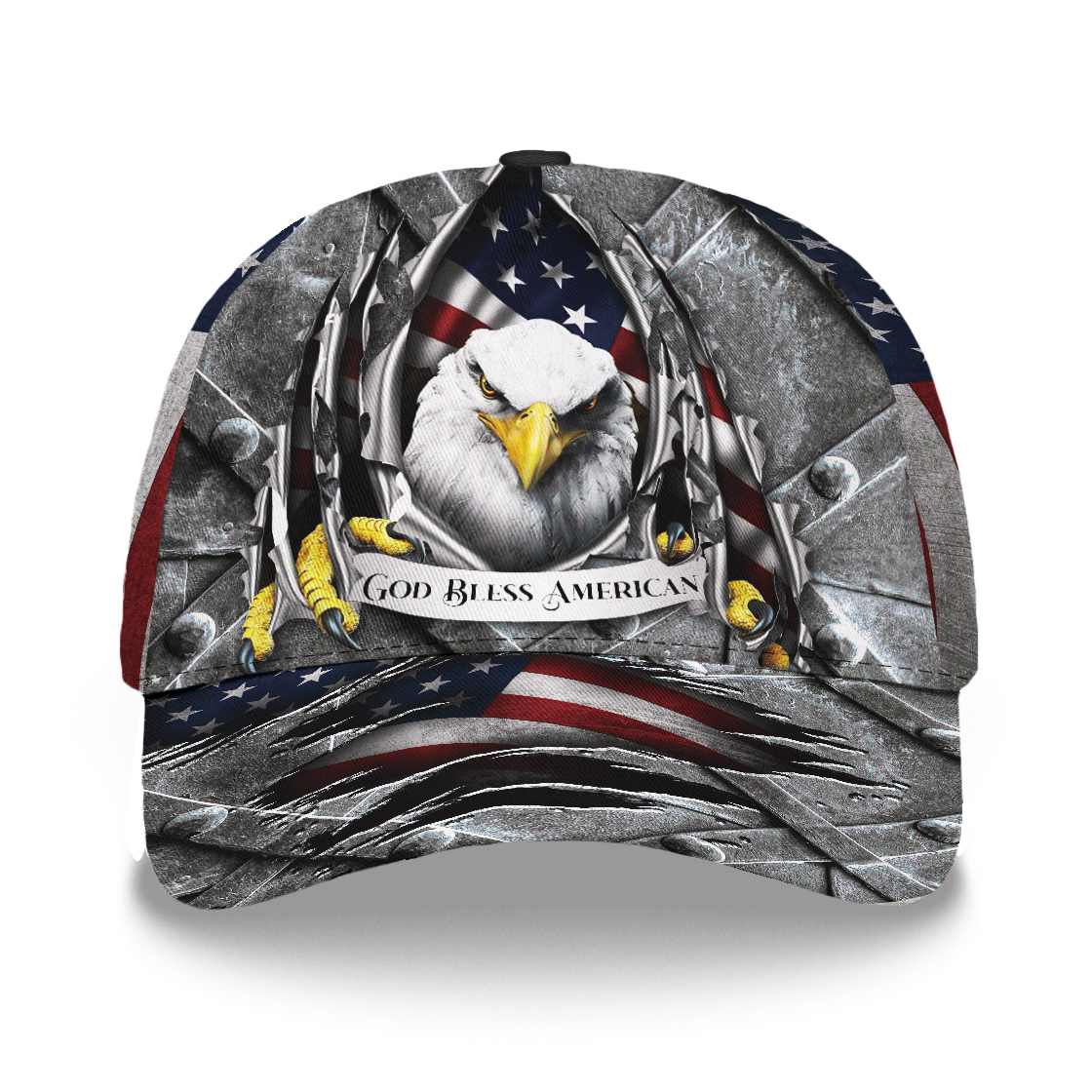 3D Printed Eagle Cap GOD Bless America