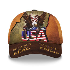 3D Printed Stand For The Flag Kneel For The Cross Cap