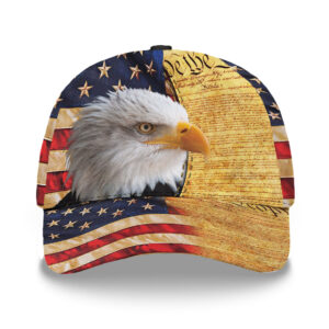 3D Printed Eagle Flag USA Cap