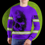 hi-vis-long-sleeve-shirt-reflective-tapes-violet-neon-skull-custom-mc-2