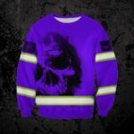 hi-vis-long-sleeve-shirt-reflective-tapes-violet-neon-skull-custom-mc