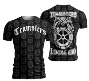 Hi Vis Shirt Reflective Tapes For Los Teamsters 03