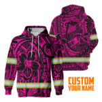 2Hi2BVis2BHoodie2BReflective2BTapes2BPink2BFlower2BHawaiian2BPolynesian2BTribal2BCustom2BName2BSafety2BWorkwear2BFor2BWorkers2C2BRunners2C2BCyclists-8umvM.jpg