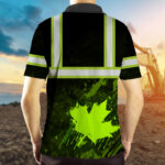 6Hi2BVis2BPolo2BShirt2BReflective2BBlack2BGreen2BCanada2BFlag2BSafety2BWorkwear2BFor2BCanadian-Icbjc.jpg