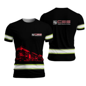 Hi Vis Shirt Reflective Stripes for Castro’s Superior Services